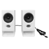 Edifier R20BT altifalantes Bluetooth 2.0 compactos com luz ambiente, branco