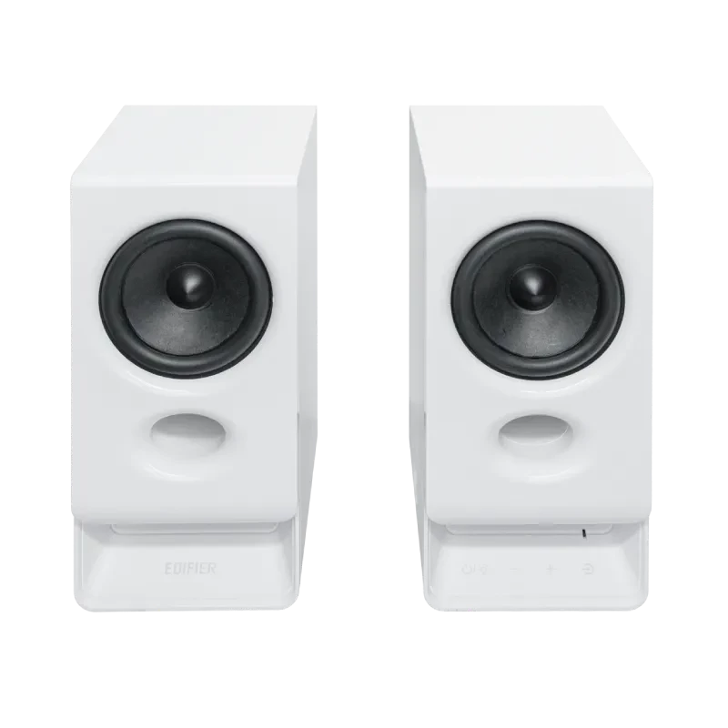 Edifier R20BT altifalantes Bluetooth 2.0 compactos com luz ambiente, branco