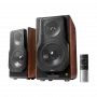 Colunas de estante Edifier S3000MKII Premium Wireless 2.0, Castanho