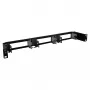 EFB subrack 19 polegadas 4U 210mm de profundidade com bandejas de montagem 46056.1