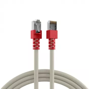 EFB ECOLAN Cabo de rede crossover Cat.5e SF/UTP, RJ45, CCA, PVC, cinzento, 0,5m