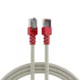 EFB ECOLAN Cabo de rede crossover Cat.5e SF/UTP, RJ45, CCA, PVC, cinzento, 0,5m