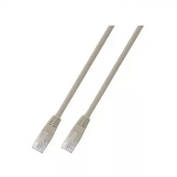 EFB ECOLAN Cabo de rede RJ45 Cat.6 U/UTP PVC CCA 1m Cinzento