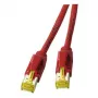 Cabo de rede EFB Electronics - RJ-45 (macho) bloqueado para RJ-45 (macho) bloqueado - 0,25 m - cinzento - Cat.6 - U/UTP