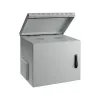 Armário de parede EFB-Elektronik 19 polegadas IP55, 20U, porta de vidro, 600 mm de profundidade, RAL 7035 (691720IP55.2G)
