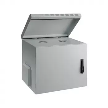 Armário de parede EFB-Elektronik 19 polegadas IP55, 20U, porta de vidro, 600 mm de profundidade, RAL 7035 (691720IP55.2G)