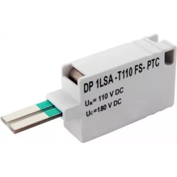 EFB-Elektronik 1DA Proteção fina com FailSafe, 48 V DC, proteção contra sobretensão de linhas de dados, PTC, montagem em calha DIN, preto 46150.48