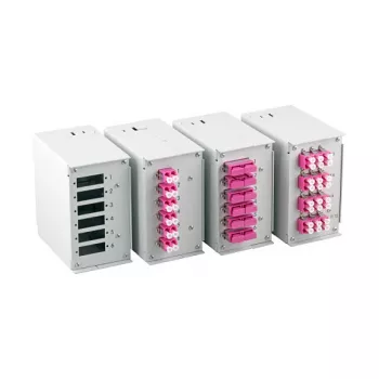 EFB ELEKTRONIK 53705.4V2B2 Painel frontal para calha DIN vazio 1,7 mm 12x SC-Simplex / LC-Duplex / E2000