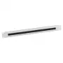 EFB Elektronik 699993NV2 Calha de rack 19 polegadas 1U - cinzento-claro - aço - 482,6 mm - 44 mm