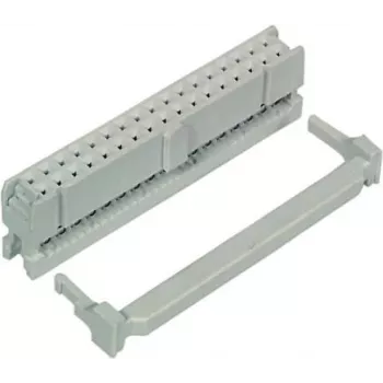 EFB Elektronik Conector de pin header 8 pinos, Cinzento, passo 2,54 mm, E-WP 5461