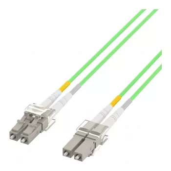 EFB-Elektronik jumper duplex LC-LC 50/125µ, OM5, LSZH, verde-limão, 2,0 mm, 25 m O0319.25OM5