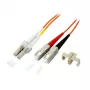 EFB-Elektronik Jumper Duplex LC-SC 62.5/125µm OM1 LSZH Laranja 2,0mm 2m
