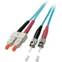 Jumper duplex EFB-Elektronik ECOFIBER SC-ST 50/125µ OM3 LSZH aqua 3,0 mm 15 m
