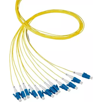 EFB Elektronik Pigtail de fibra LC 62.5/125 OM1 azul 2m