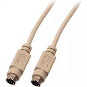 EFB-Elektronik Cabo de ligação teclado/rato, 2x PS/2, ficha-ficha, 3,0 m, bege