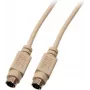 EFB-Elektronik Cabo de ligação teclado/rato, 2x PS/2, ficha-ficha, 3,0 m, bege