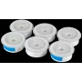 Rolo de substituição EFB-Elektronik para limpeza de conectores de fibra ótica (pack de 6)