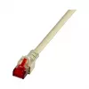Cabo de Rede RJ45 EFB-Elektronik Cat.6 S/FTP LSZH cinzento 0,75m