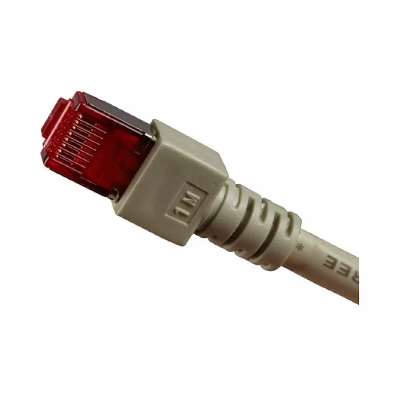 Cabo de Rede RJ45 EFB-Elektronik Cat.6 S/FTP LSZH cinzento 0,75m