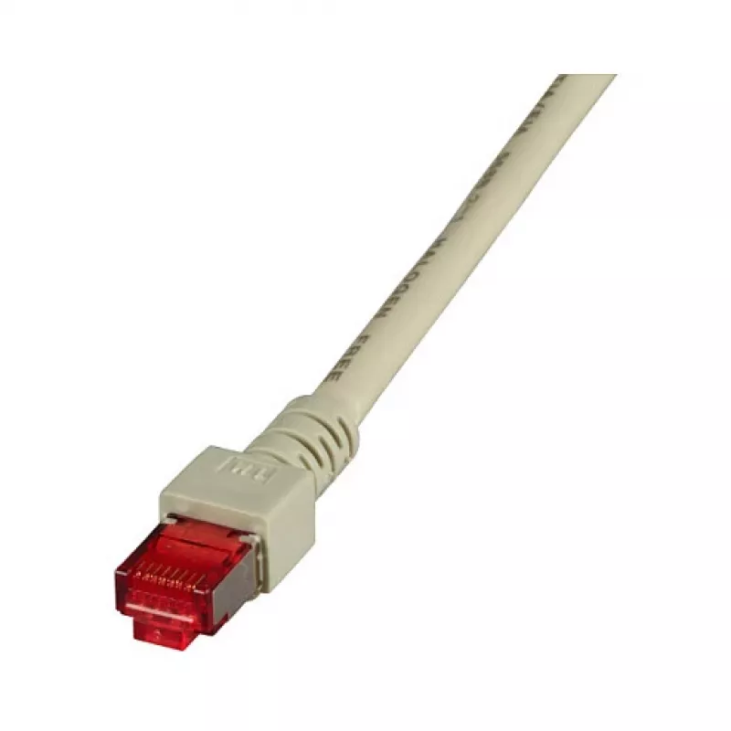 Cabo de Rede RJ45 EFB-Elektronik Cat.6 S/FTP LSZH cinzento 0,75m