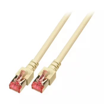 Cabo de Rede RJ45 EFB-Elektronik Cat.6 S/FTP LSZH cinzento 0,75m