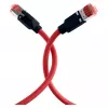 Cabo de rede EFB ELEKTRONIK RJ45 Cat.6A S/FTP PUR Draka UC900 TM21 vermelho 0,25 m