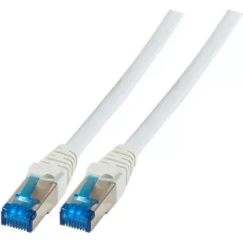 Cabo de rede RJ45 EFB-Elektronik Cat.6A S/FTP PVC UL cinzento 7,5 m