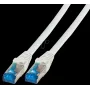 Cabo de rede RJ45 EFB-Elektronik Cat.6A S/FTP PVC UL cinzento 7,5 m