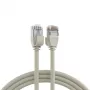 Cabo de patch RJ45 EFB Elektronik Cat.6A U/FTP TPE 4mm Ultraflex cinzento 5m