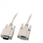 EFB Elektronik Cabo de Extensão Serial DB-9 (M) para DB-9 (F) 10m Bege