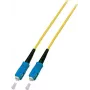 EFB-Elektronik Cabo de ligação de fibra ótica Simplex SC-SC G657.A2 10m 3,0mm amarelo 9/125µm