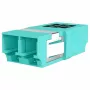 EFB KM53516 Módulo Keystone LC Duplex OM3 Acoplador de fibra ótica aqua