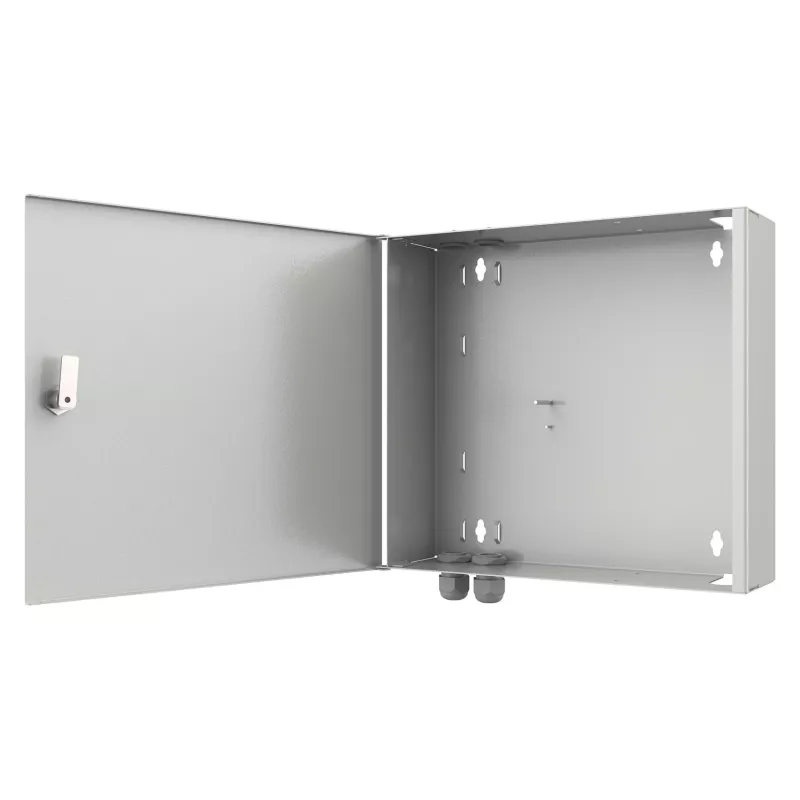 EFB armário de parede mini 5 módulos 290x320x88mm, cinzento-claro (RAL 7035), IP30, com fechadura