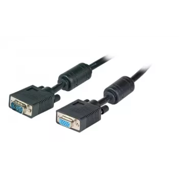 EFB cabo de extensão SVGA/HDTV, 2x HD-SUB15, ficha para conector fêmea, preto, 1,8 m K5327SW.1,8V2