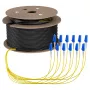 Cabo trunk EFB U-DQ(ZN)BH OS2 12E (1x12) LC-LC 70m Dca LSZH G657A1