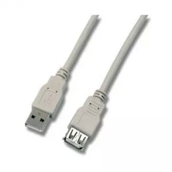 EFB cabo de extensão USB 2.0 High-Speed 5 m, Type-A macho para fêmea, preto K5248.5