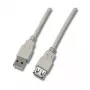 EFB cabo de extensão USB 2.0 High-Speed 5 m, Type-A macho para fêmea, preto K5248.5