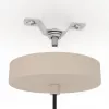 Candeeiro suspenso EGLO ROMAZZINA 1xE27 bege