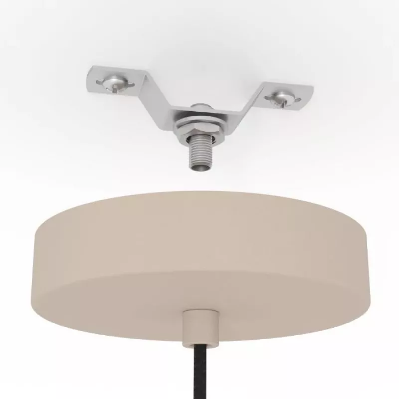 Candeeiro suspenso EGLO ROMAZZINA 1xE27 bege