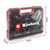 Einhell 708135 XL-PLUS-CASE Conjunto de acessórios para ferramenta multifunções BiM HSS, 10 peças