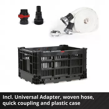 Einhell Flood Set GE-DP 7535 N LL ECO bomba submersível para águas sujas 18500 l/h 9 m 4181515