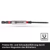 EINHELL-KWB conjunto de bits de impacto em M-CASE, 38 peças