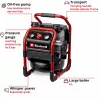 Compressor a bateria EINHELL Power X-Change SILENZZO 18/160, 18V (vermelho/preto, sem bateria e carregador)