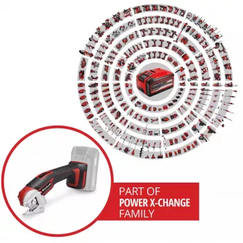 EINHELL Power X-Change cortador universal TE-UC 18/6 Li - Solo, 18V (preto/vermelho, sem bateria e carregador)