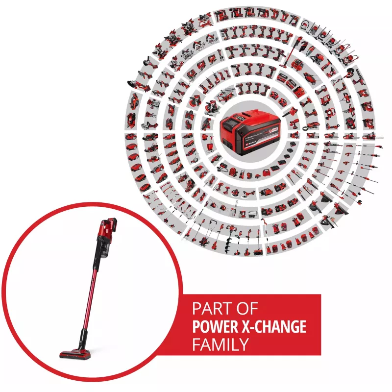Einhell TE-SV 18 Li 2347187 aspirador de mão a bateria 18 V com bateria e carregador