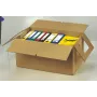 ELBA 10 caixas de mudança cartão canelado parede simples 600x330x340 mm castanho