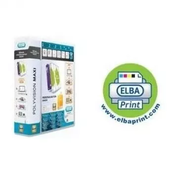 ELBA Maxivision A4 Livro de apresentação 62 capas polipropileno multicolor com ilhó de suspensão 45253417