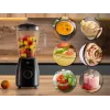 ELDOM BK6 NOXAR Liquidificadora, 1,8 L vidro temperado, preto, 22000 rpm, Pulse
