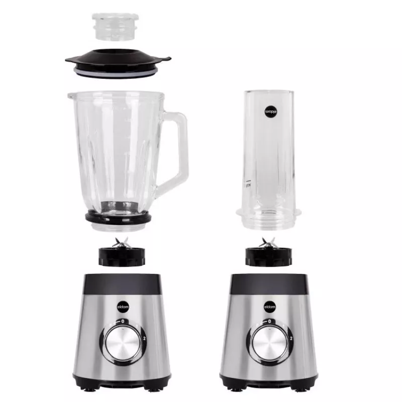 Batedeira ELDOM BK7S STALO 2.0 L 1000 W preto/prateado