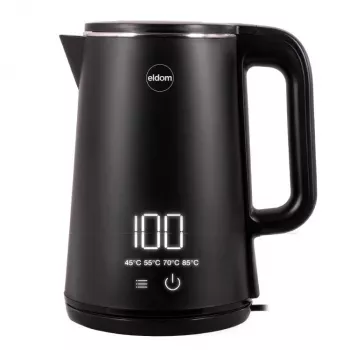 ELDOM C515C Chaleira sem fios 1,8 L 2000 W preta
